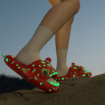 Luminous Shark Slippers Couple Men Women House - Image 5