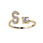 Adjustable 26-Initial Ring: Simple & Elegant for Women - Image 4