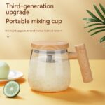 Electric Mixing Glass Coffee CupHigh Speed - Image 9