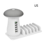 2-in-1 Mushroom LED Lamp & Charger - Image 2