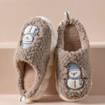 Snowman Slippers Winter Indoor - Image 9