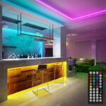 BRAND NEW 5050 RGB LED Strip Bluetooth Remote Lights TV Back Lights For Bar Room - Image 4