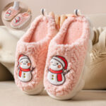 Snowman Slippers Winter Indoor