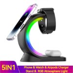 4-in-1 Magnetic Wireless Charger with Ambient Light - Image 4