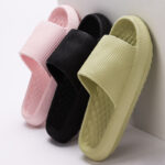 Summer EVA OrthoPedic Slippers Solid Women's Home Shoes - Image 5