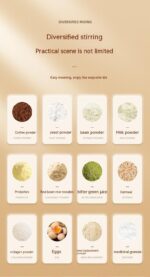 Electric Mixing Glass Coffee CupHigh Speed - Image 8