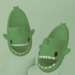 Adult's Slippers Indoor Outdoor Funny Shark Cartoon - Image 7